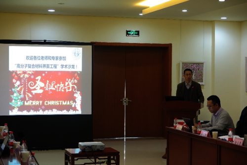 中国复合材料学会常务理事、清华大学党智敏教授致辞